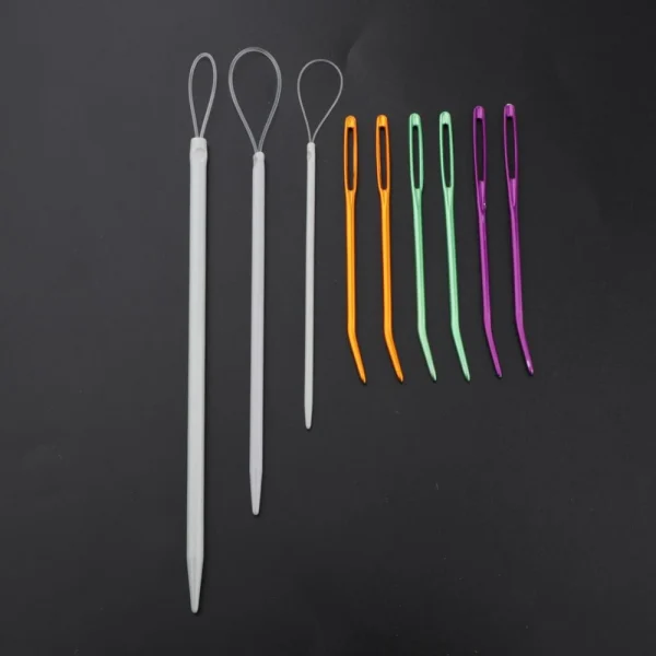 Marque Generique 24 Couleurs Polyester Fil à Coudre + Aiguilles Ensemble Pour Machine … 4