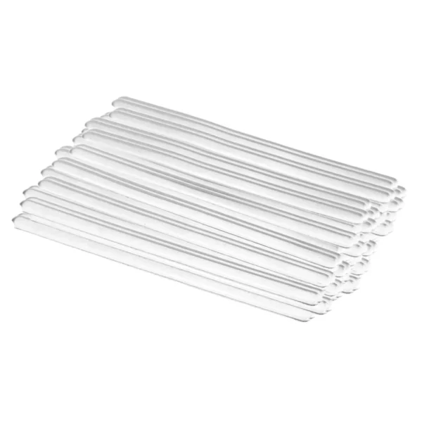 Marque Generique 100pcs Bande De Pont De Nez En Alliage D’Aluminium Auto-Adhésif Acces… 4