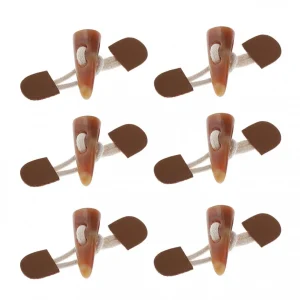 Marque Generique 6 Paires Boutons En Cuir Corne à Bascule Boutons De Duffle Boutons De… 13