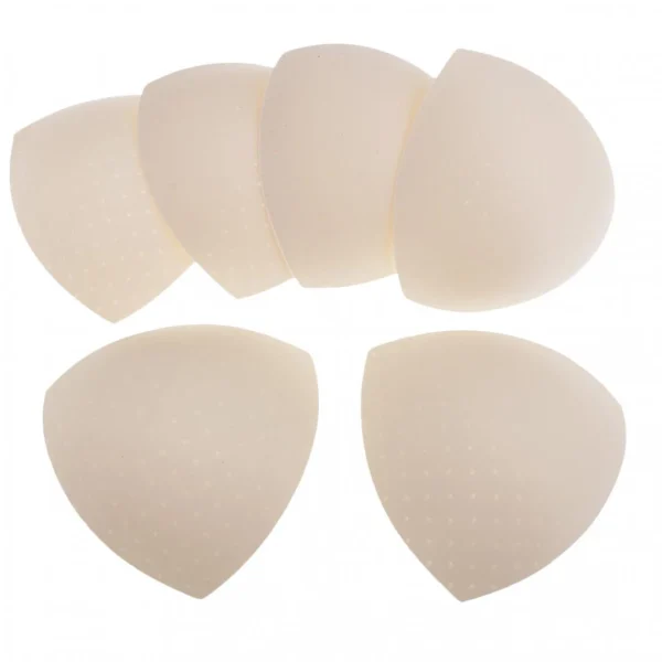 Marque Generique 6 Paires Coussinets Amovibles Pour Soutien-Gorge Coussin Éponge Tria… 3