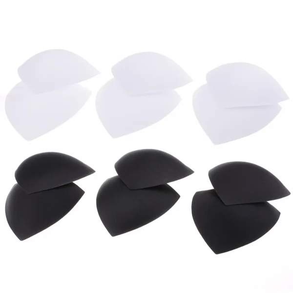 Marque Generique 6 Paires De Soutien-gorge Triangle Pour Femmes Insère Des Coussinets … 1