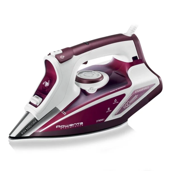 Rowenta Fer à Repasser Vapeur De 0,32L 2750W Rouge Blanc 1