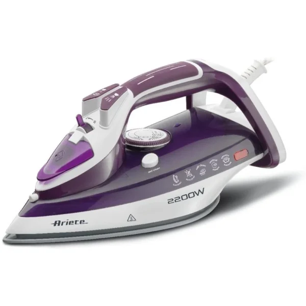 Ariete Fer à Repasser De 0,32L 2200W Violet Blanc 1