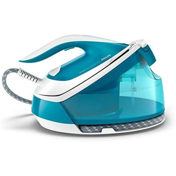 Philips Centrale Vapeur De 1,5L 6,5 Bars 2400W Blanc Bleu 1