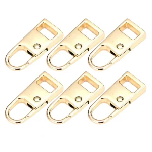 Marque Generique 6pcs Métal Détachable étiquettes à Glissière Réparation Languett… 9