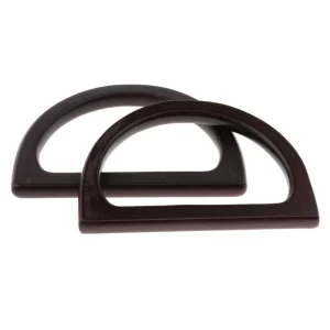 Marque Generique Poignées Bois Sacs Handle Sac à Main Bricolage 9