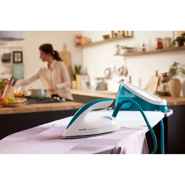 Philips Centrale Vapeur De 1,3L 5,5 Bars 2400W Bleu Blanc 1