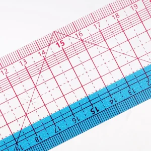 Marque Generique Plastique Multi-fonctions Quilting Couture Patchwork Règle Outil De M… 9