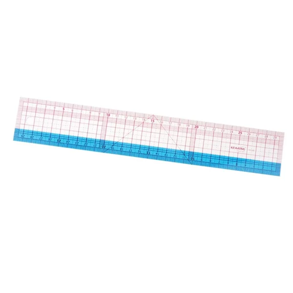 Marque Generique Plastique Multi-fonctions Quilting Couture Patchwork Règle Outil De M… 5
