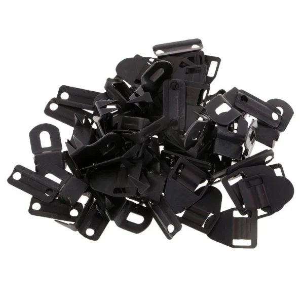 Marque Generique 20 Set No-Sew Hook And Eyes Fermeture Fermeture Pour Pantalon Jupe Rob… 3