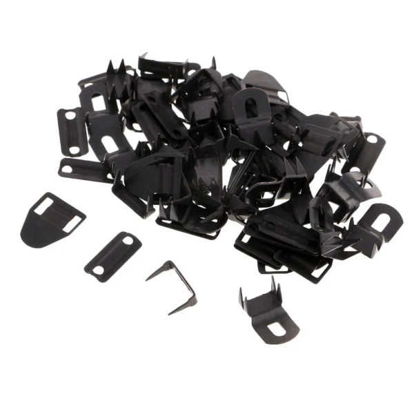 Marque Generique 20 Set No-Sew Hook And Eyes Fermeture Fermeture Pour Pantalon Jupe Rob… 6