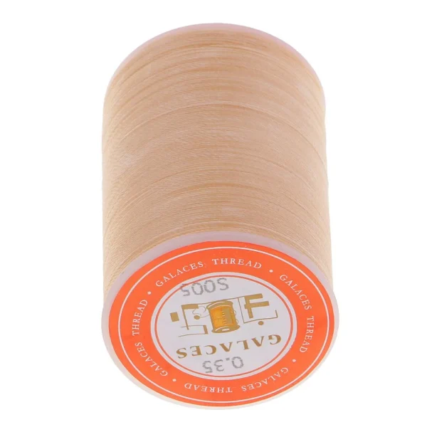 Marque Generique Fil De Cire Rond En Polyester 0,35 Mm Couture Couture Bricolage Artisa… 3