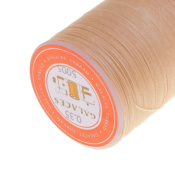 Marque Generique Fil De Cire Rond En Polyester 0,35 Mm Couture Couture Bricolage Artisa… 4