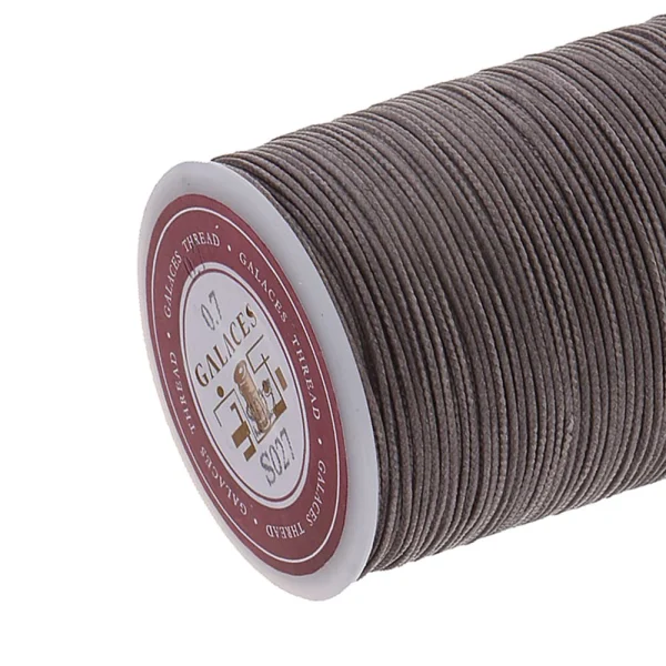 Marque Generique 1 Morceau De Cordon Rond En Polyester Ciré Pour Couture à La Main En… 4