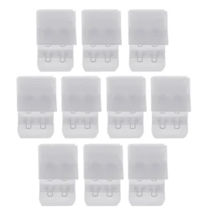 Marque Generique 10pcs 2 Crochets 3 Rangées De Soutien-gorge 11