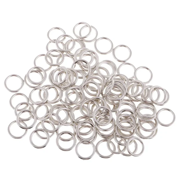Marque Generique 100 Pcs Alliage Soutien-gorge Sangle Régleurs Curseurs O Anneau Linge… 6
