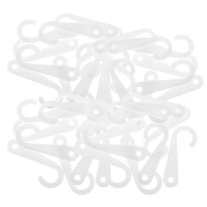 Marque Generique 50pcs Plastique J Crochets Attaches Chaussettes T-shirt Vêtements Aff… 9