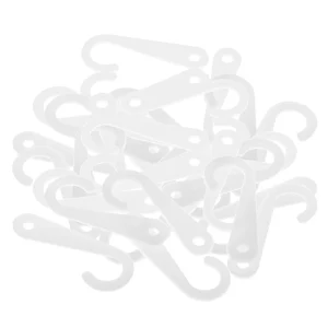 Marque Generique 50pcs Plastique J Crochets Attaches Chaussettes T-shirt Vêtements Aff… 13
