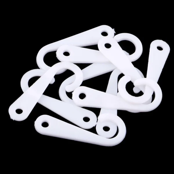 Marque Generique 50pcs Plastique J Crochets Attaches Chaussettes T-shirt Vêtements Aff… 6