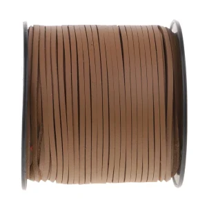 Marque Generique Corde En Cuir PU De 100 Verges De Corde En Corde Plate 2.6mm Fil Brun … 13