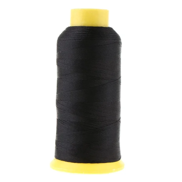 Marque Generique Fil De Couture En Nylon Renforcé Forte 210d Pour Bricolage 900m Noir 3