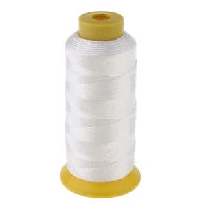 Marque Generique Fil à Coudre En Nylon Collé De 200 Mètres Pour Cuir Blanc 9