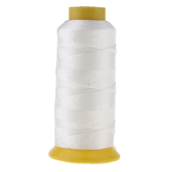 Marque Generique Fil à Coudre En Nylon Collé De 200 Mètres Pour Cuir Blanc 5