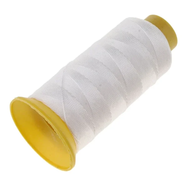 Marque Generique Fil à Coudre En Nylon Collé De 200 Mètres Pour Cuir Blanc 6
