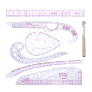 Marque Generique Règle De Courbe Française De Règle D’outils De Couture De 7Pcs Pour… 9