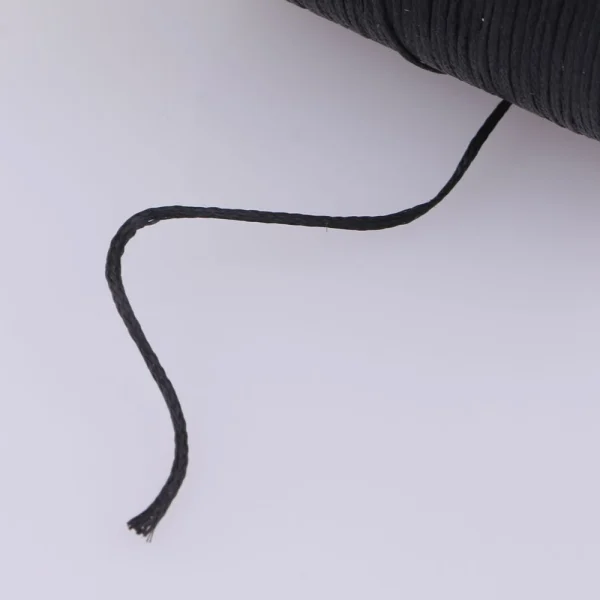 Marque Generique 2 Rouleaux 0.8mm Forte Polyester Fil à Coudre Perles Cordons Denim Bo… 4