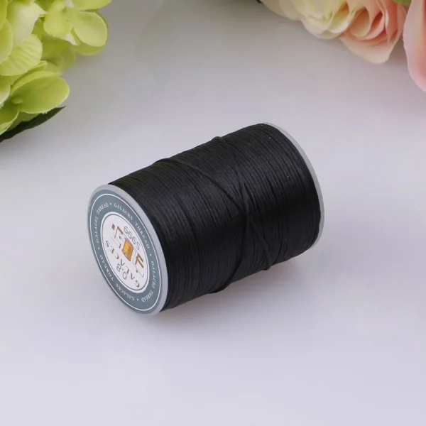 Marque Generique 2 Rouleaux 0.8mm Forte Polyester Fil à Coudre Perles Cordons Denim Bo… 6