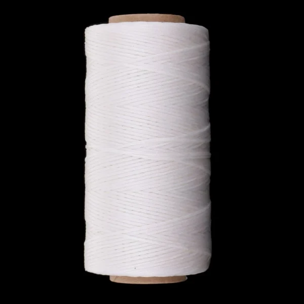 Marque Generique Fil Ciré Plat À Couture Couture 260cm 150D 0.8mm Leathercraft Silver… 1