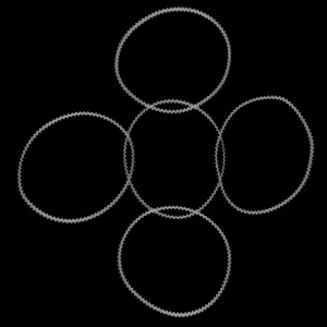 Marque Generique La Courroie De Moteur De Pièces De Machine à Coudre De Ménage 5pcs … 15
