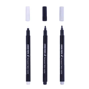 Marque Generique Stylos Permanents De Fabricant De Tissu De 3Pcs / Set 2mm Pour Le Sac … 15