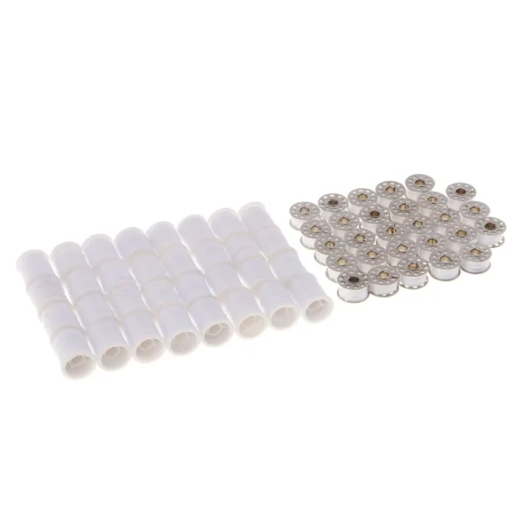 Marque Generique 60pcs Set De Fils De Machine à Coudre Kit De Canette De Bobine De Mac… 1