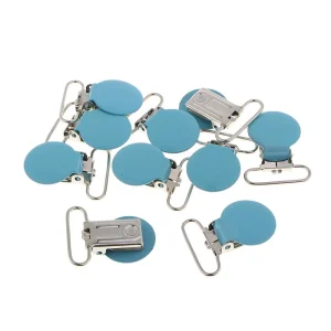 Marque Generique 10pcs Métal Pince De Jarretelle Pour Porte-jouet De Dentition Bébé … 9