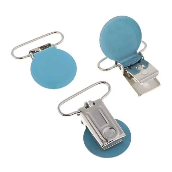 Marque Generique 10pcs Métal Pince De Jarretelle Pour Porte-jouet De Dentition Bébé … 4