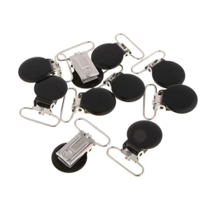 Marque Generique 10pcs Métal Pince De Jarretelle Pour Porte-jouet De Dentition Bébé … 9