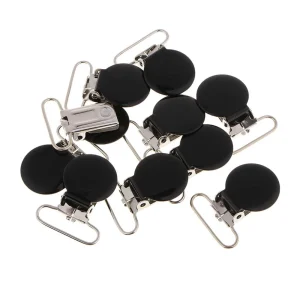 Marque Generique 10pcs Métal Pince De Jarretelle Pour Porte-jouet De Dentition Bébé … 13