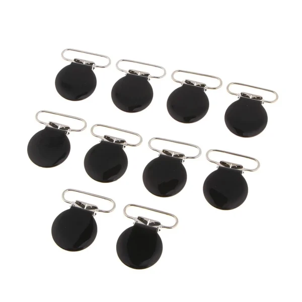 Marque Generique 10pcs Métal Pince De Jarretelle Pour Porte-jouet De Dentition Bébé … 6