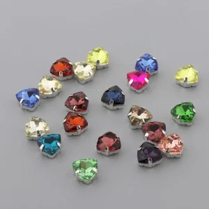 Marque Generique 20pcs Cousent Des Strass En Cristal Avec Des Trous Pour Des Chaussures… 15