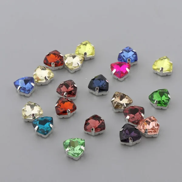 Marque Generique 20pcs Cousent Des Strass En Cristal Avec Des Trous Pour Des Chaussures… 6