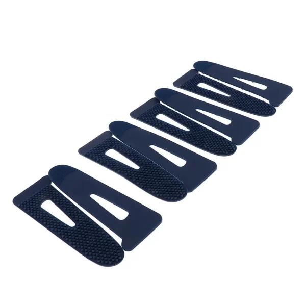 Marque Generique 4 Paires De Manchette Avec Boucle Et Crochet Pour Vêtements De Sport … 6