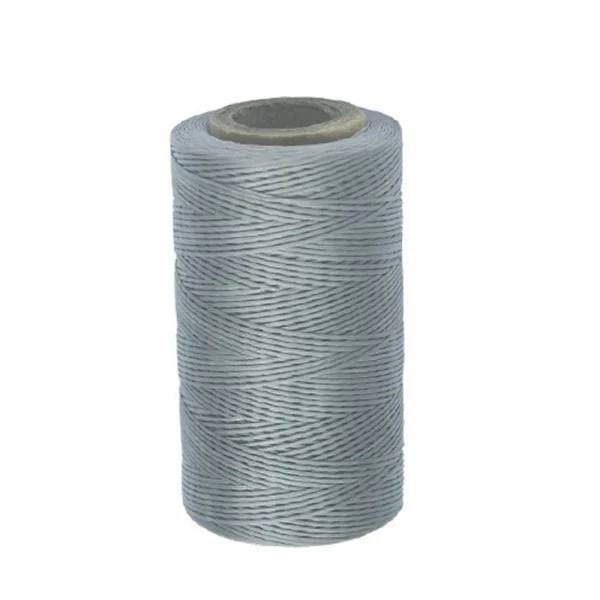 Marque Generique Fil Ciré Plat À Couture Couture 260cm 150D 0.8mm Leathercraft Silver… 3