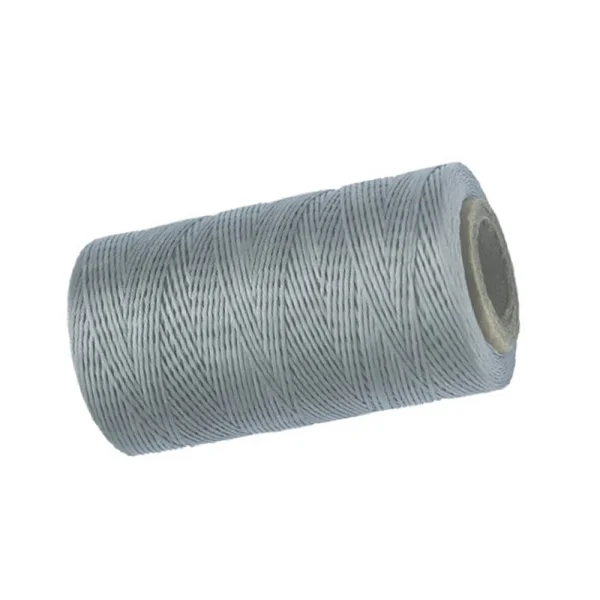 Marque Generique Fil Ciré Plat À Couture Couture 260cm 150D 0.8mm Leathercraft Silver… 5