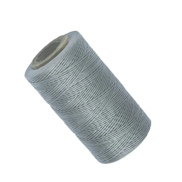 Marque Generique Fil Ciré Plat À Couture Couture 260cm 150D 0.8mm Leathercraft Silver… 6