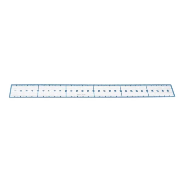 Marque Generique Règle Couture Plate 30 Cm 20 Cm Double Decimetre 5