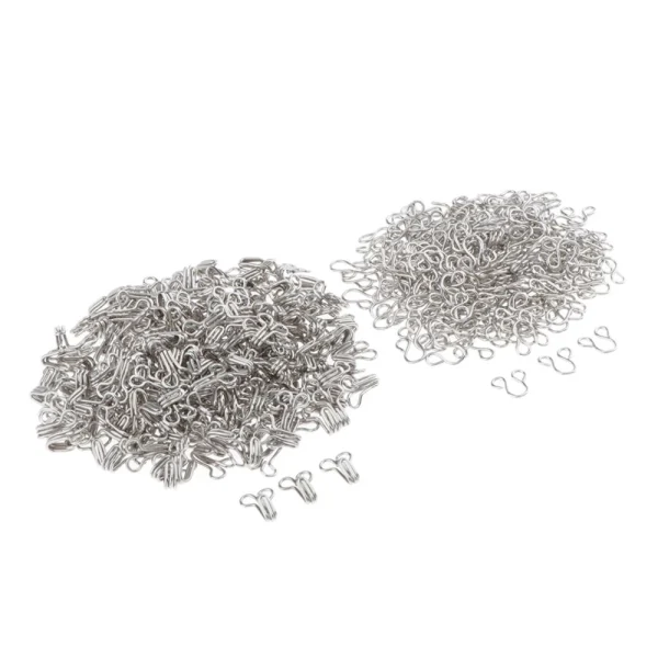 Marque Generique 200pcs Crochets Et Attaches Pour Les Yeux Pour Accessoire De Soutien-g… 4