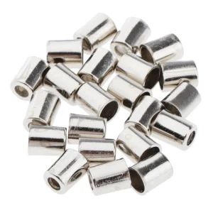Marque Generique 20pcs Métal Cloche Cordon Cordon Fin Corde Stopper Corde Paracord Ver… 9