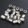 Marque Generique 20pcs Métal Cloche Cordon Cordon Fin Corde Stopper Corde Paracord Ver… 7